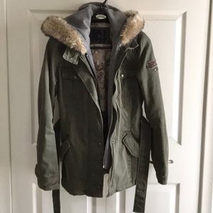 Women Buffalo David Bitton Military Jacket